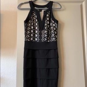 Black Evening Cocktail Dress